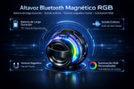 Altavoz Bluetooth Mágnetico + segunda Unidad de REGALO